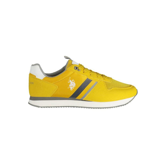 U.S. POLO ASSN. Yellow Polyester Men Sneaker
