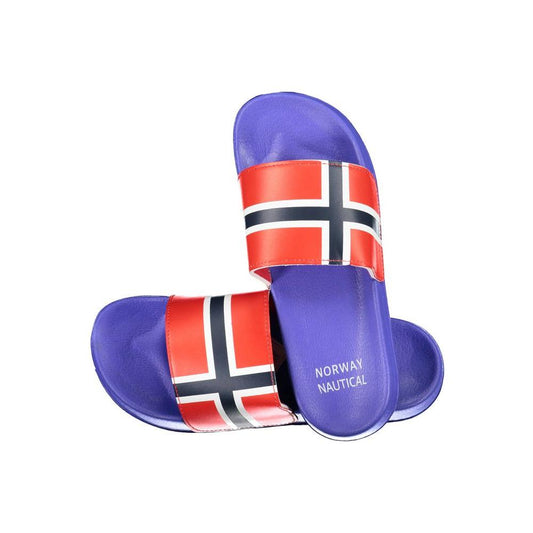 Norway 1963 Blue Plastic Men Sandal