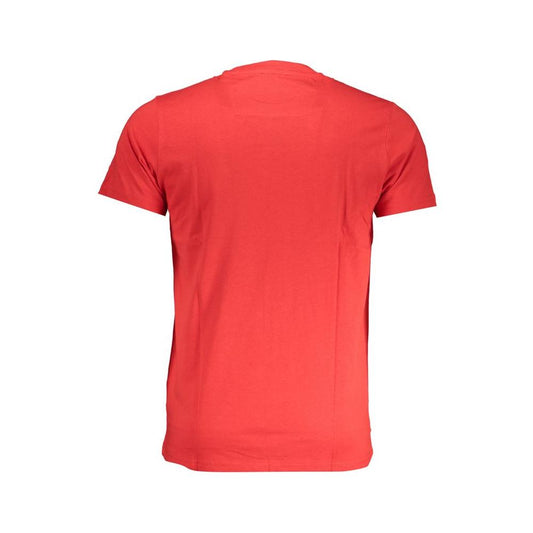 Cavalli Class Red Cotton T-Shirt