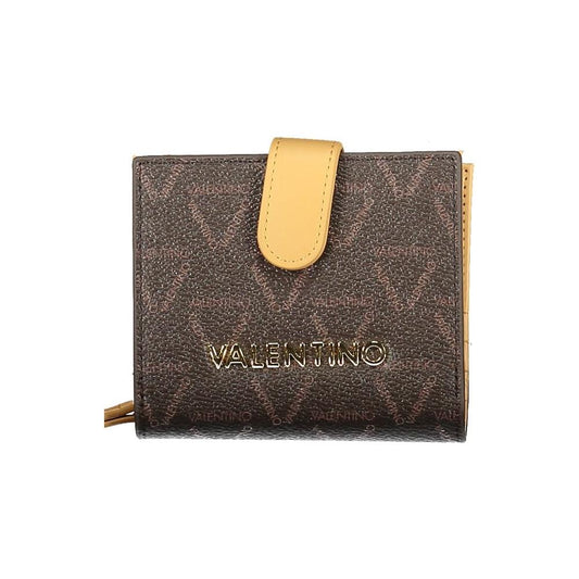 Valentino Bags Brown Polyethylene Women Wallet