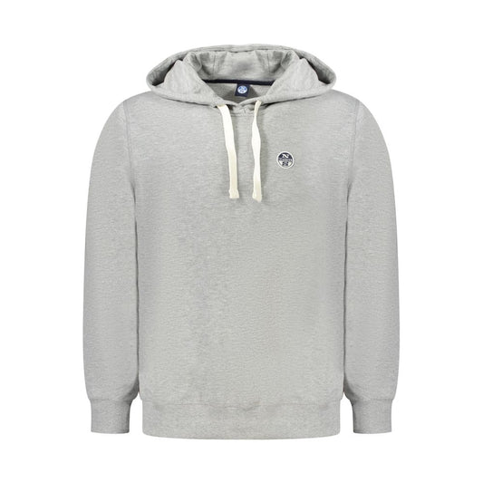 North Sails Brown Cotton Men Sweater