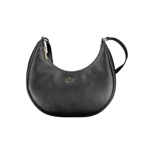 Calvin Klein Black Polyester Women Handbag