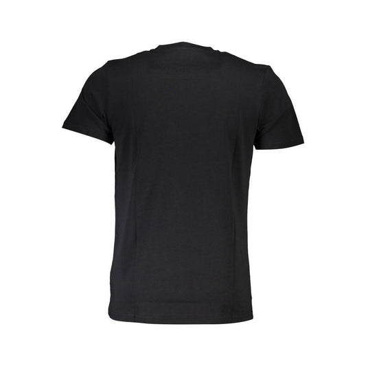 Cavalli Class Black Cotton T-Shirt