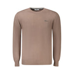 Guess Jeans Brown Cotton Men Sweater GU-35155-S
