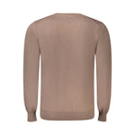 Guess Jeans Brown Cotton Men Sweater GU-35155-S