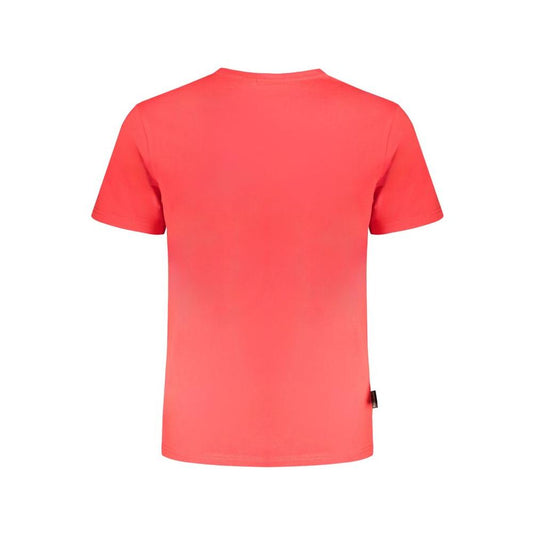 Napapijri Red Cotton T-Shirt