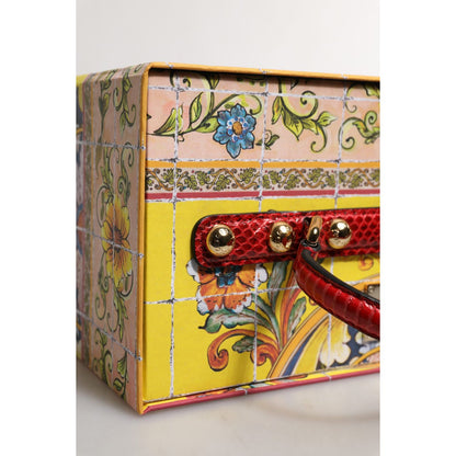 Dolce & Gabbana Black Dress Ceramic Porcelain Fashion Leather Sicily Dolls