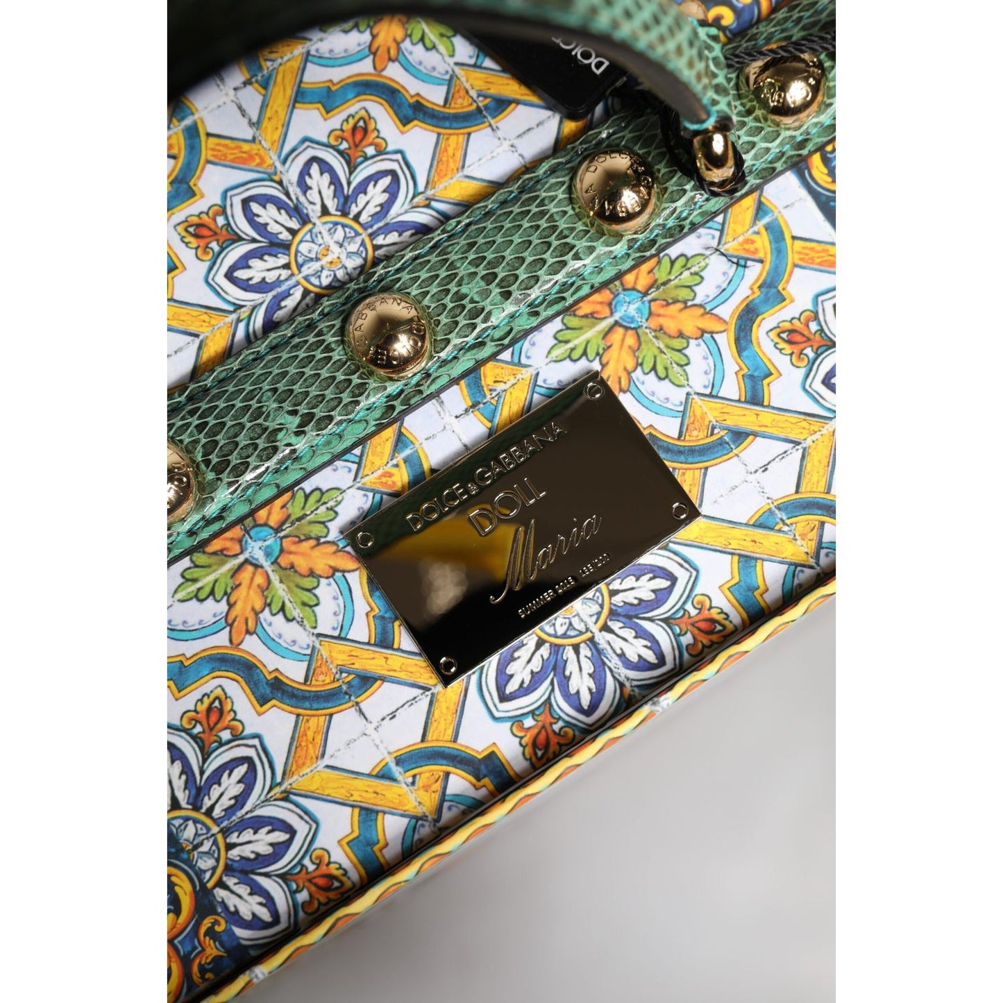 Dolce & Gabbana Black Dress Ceramic Porcelain Fashion Leather Sicily Dolls