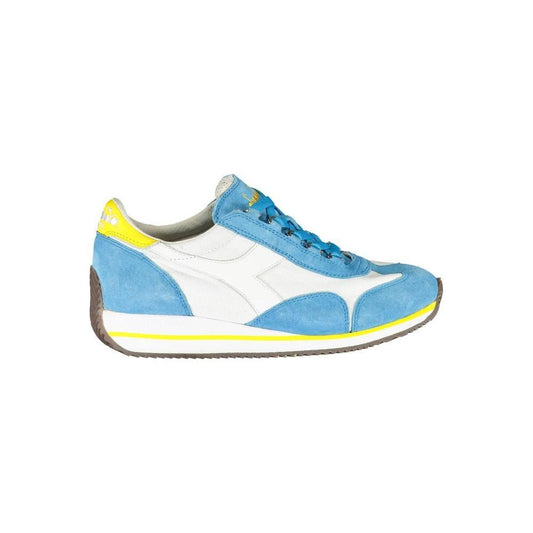 Diadora Light Blue Leather Women Sneaker DI-847-EU35.5/US5.5