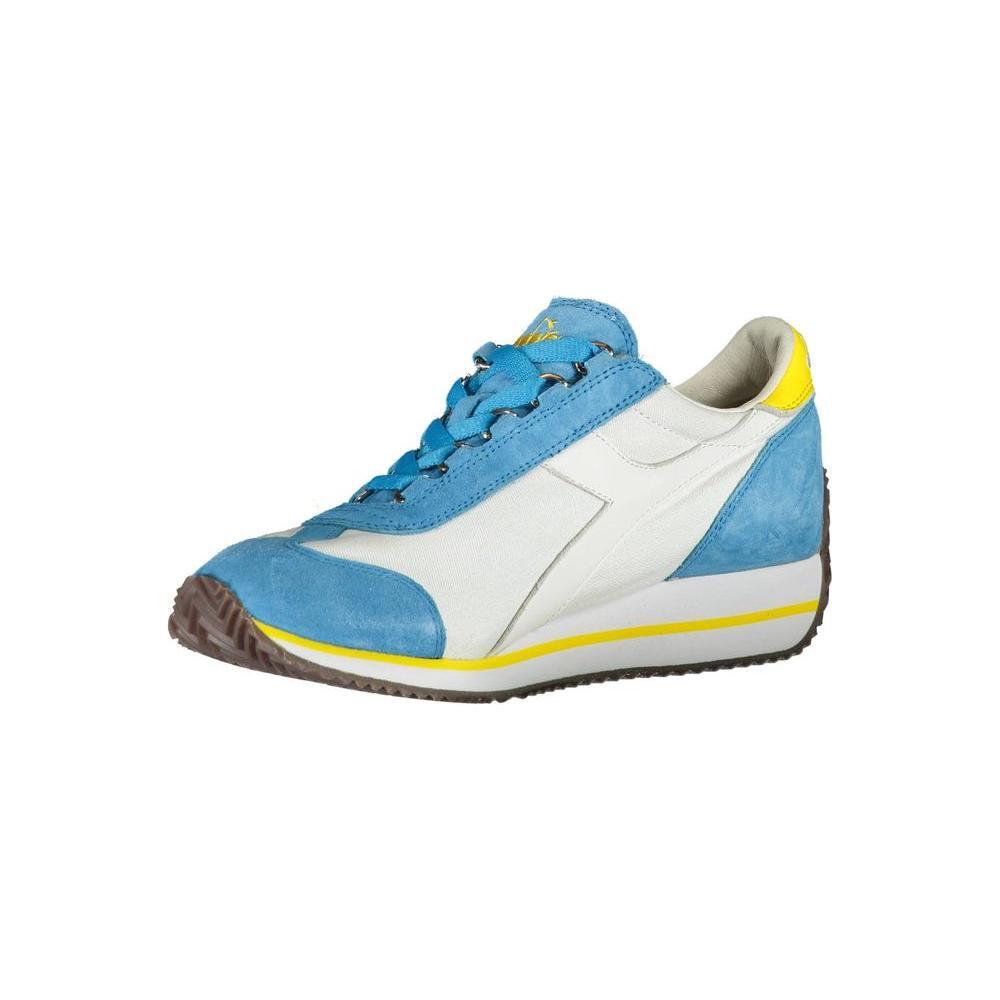 Diadora Light Blue Leather Women Sneaker DI-847-EU35.5/US5.5