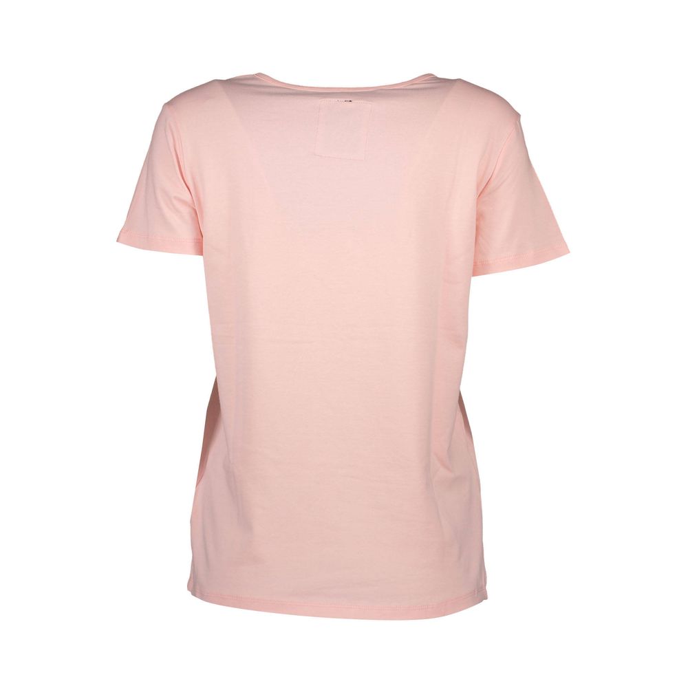 Silvian Heach Pink Cotton Unisex T-Shirt