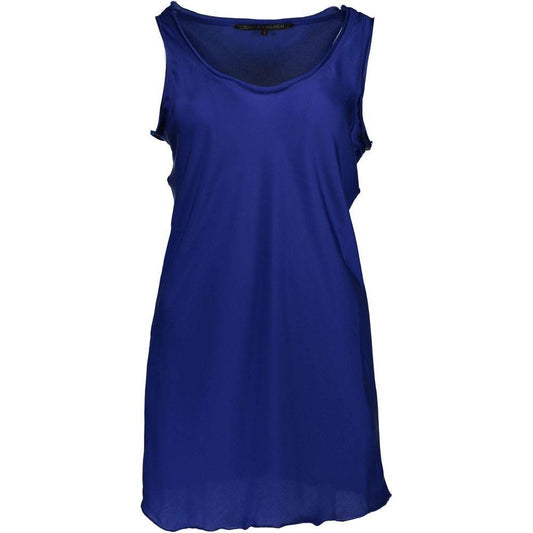 Silvian Heach Blue Polyester Womens Tank Top SI-1967-XS