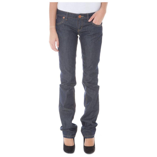 Phard Blue Cotton Jeans & Pant