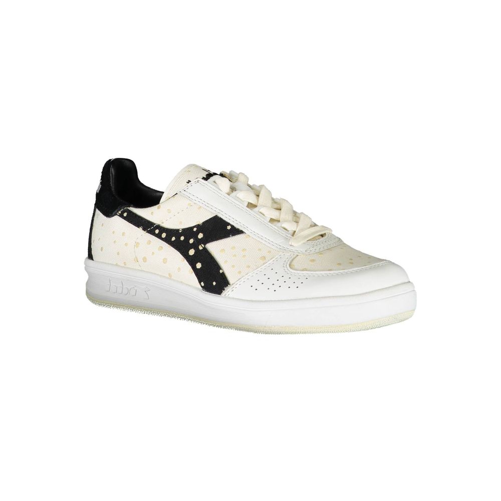 Diadora White Leather Women Sneaker