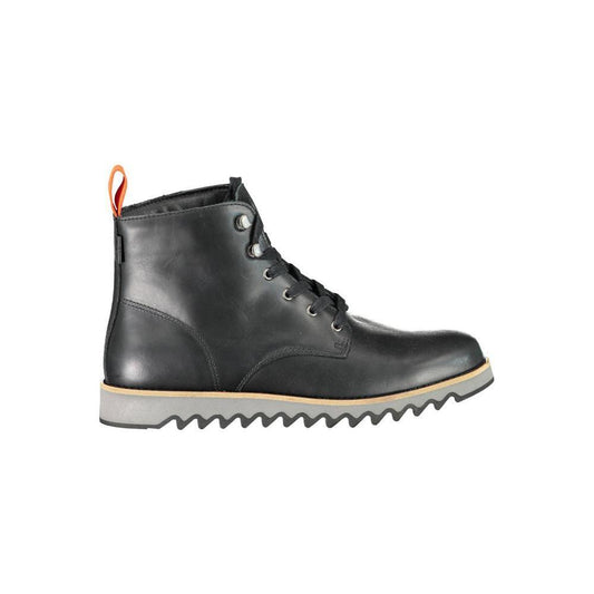 Levi's Black Leather Men Boot LE-9068-EU43/US10