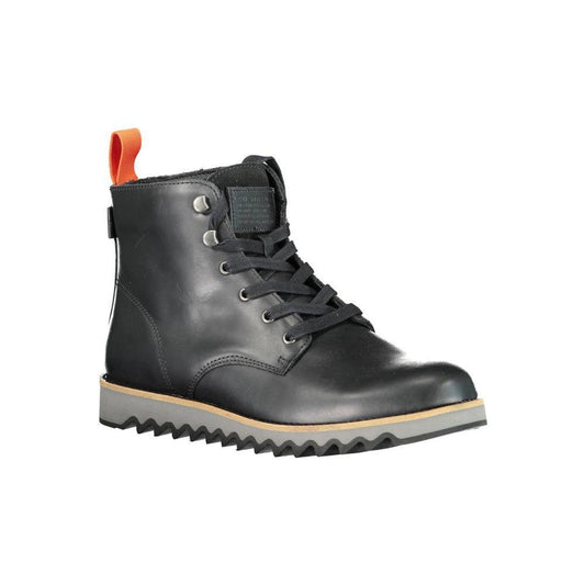Levi's Black Leather Men Boot LE-9068-EU43/US10