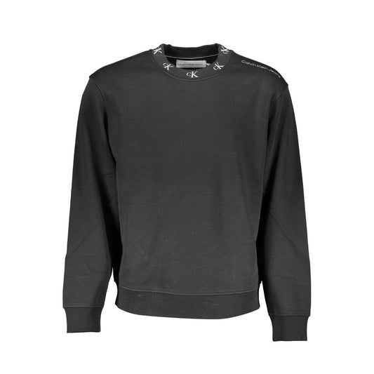 Calvin Klein Black Cotton Men Sweater