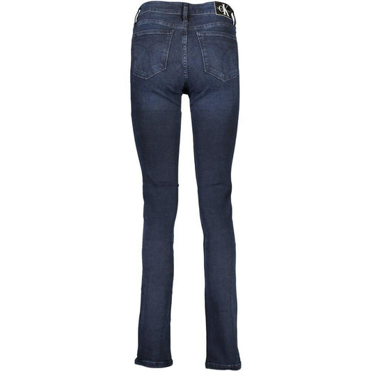 Calvin Klein Blue Cotton Jeans & Pant CA-16691-W25 | L32