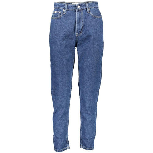 Calvin Klein Blue Cotton Jeans & Pant CA-16746-W31