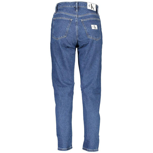 Calvin Klein Blue Cotton Jeans & Pant CA-16746-W31