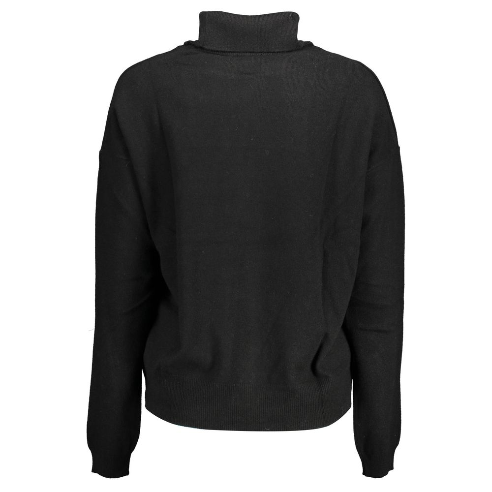 U.S. POLO ASSN. Black Wool Women Sweater