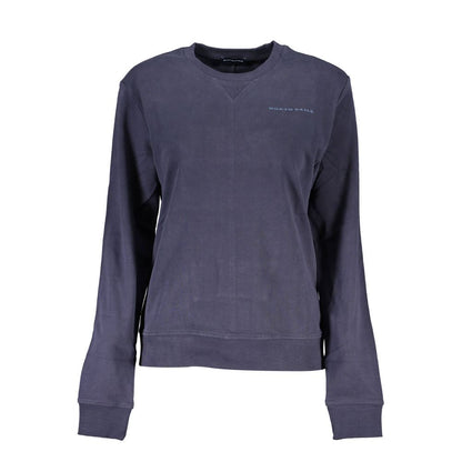 North Sails Blue Cotton Women Sweater