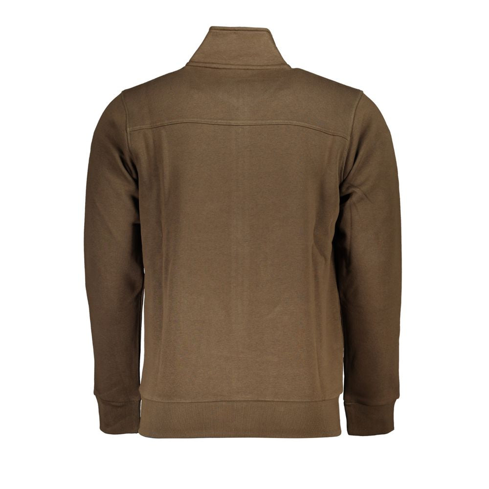 U.S. Grand Polo Elegant Long Sleeve Zippered Sweatshirt US-22989-XL