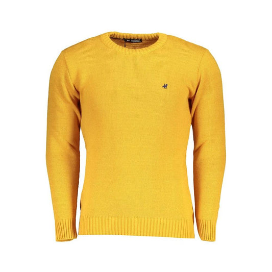 U.S. Grand Polo Yellow Fabric Sweater