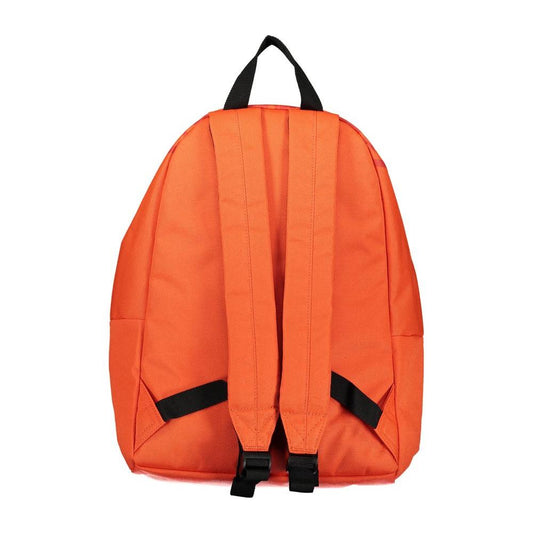 Napapijri Chic Pink Cotton Backpack with Contrast Details