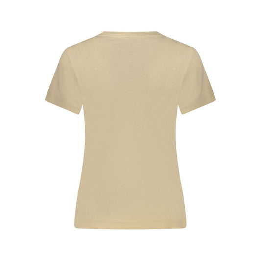 Guess Jeans Beige Cotton Women Top