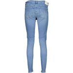 Tommy Hilfiger Light Blue Cotton Women Skinny Jean TO-26252-W26 | L30