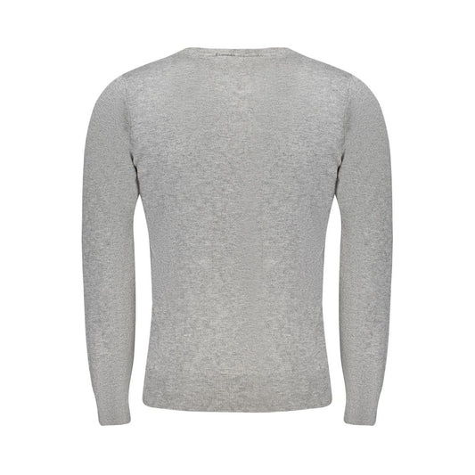 Cavalli Class Brown Polyester Men Sweater