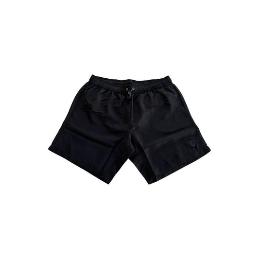 Trussardi Beachwear Black Polyester Men Swim Short TR-24814-S