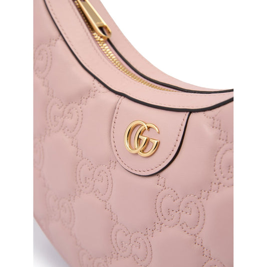 Gucci Light Pink Leather Shoulder Bag