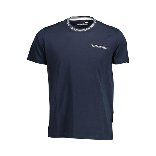 Harmont & Blaine Blue Cotton Men T-Shirt