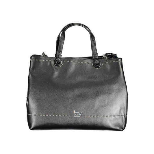 BYBLOS Black Polyethylene Women Handbag BY-17114