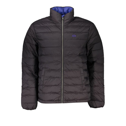 La Martina Black Polyamide Jackets & Coat