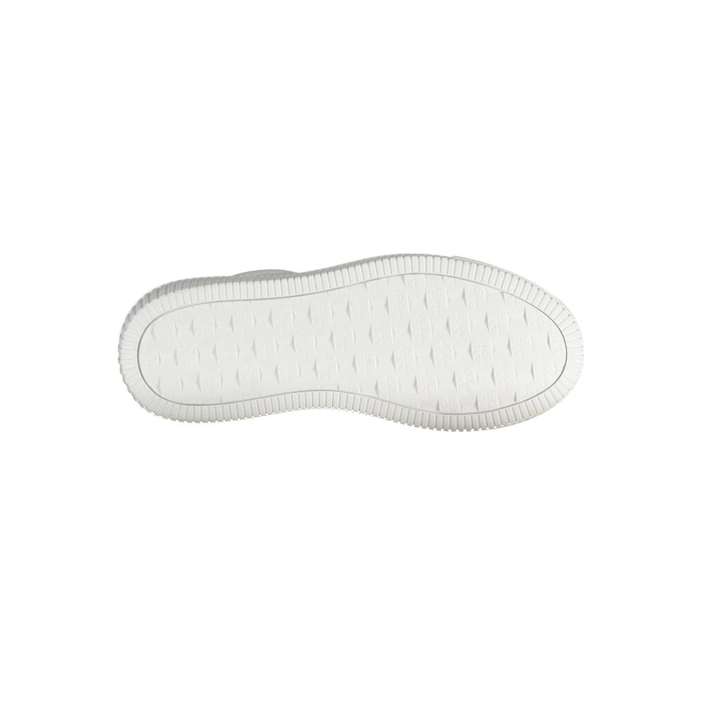 Calvin Klein White Leather Women Sneaker sole with textured grip design for durability and comfort.