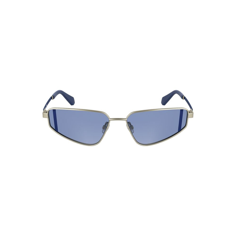 Calvin Klein Gray Metal Sunglass