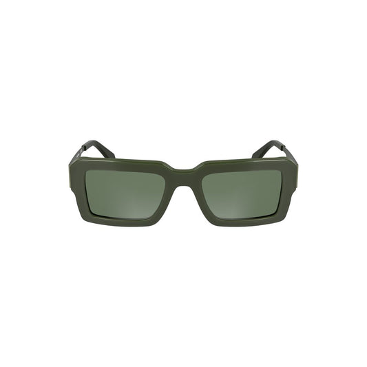 Calvin Klein Green Acetate Women Sunglasses CA-38329