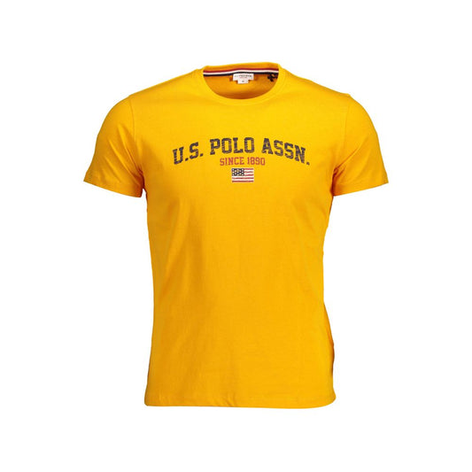 U.S. POLO ASSN. Orange Cotton T-Shirt