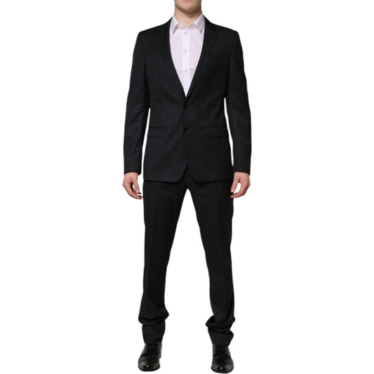 Dolce & Gabbana Dark Gray MARTINI 2 Pc Single Breasted Suit KOS2353-48