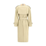 Burberry Castleford Trench Coat with Archive Check collar BU-8111157C2981-8