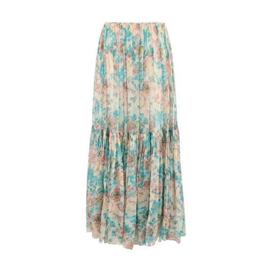 Chloé Long floral Skirt CH-CH25UJU1046524T-IT40 | M