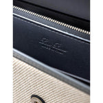 Loro Piana Beige Fabric And Leather Wallet LOPI-9340672