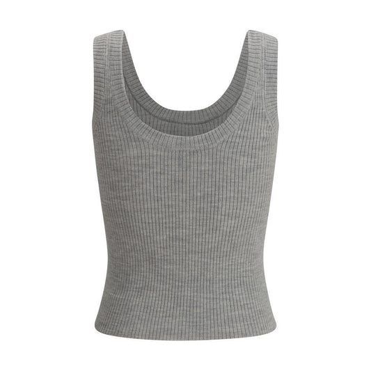 Brunello Cucinelli Ribbed tank Top BR-MLV110210C072-S