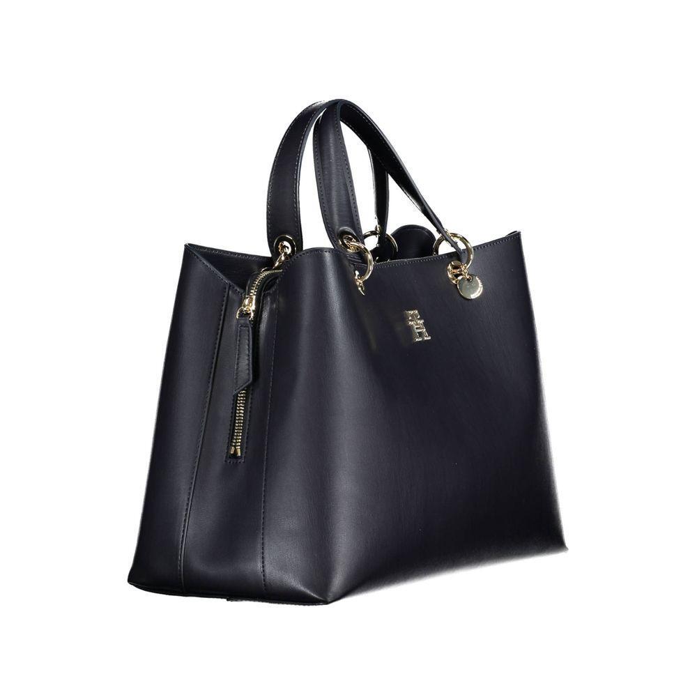 Tommy Hilfiger Blue Polyethylene Women Handbag TO-38061