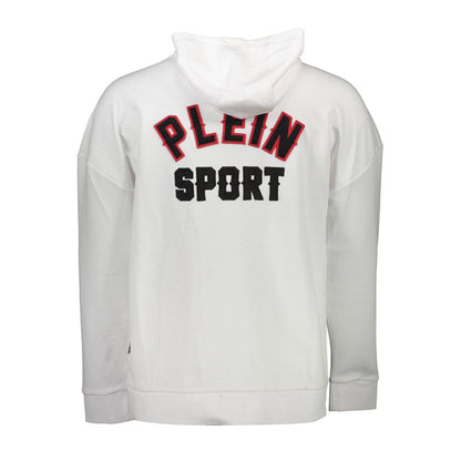 Plein Sport White Cotton Men's Sweater