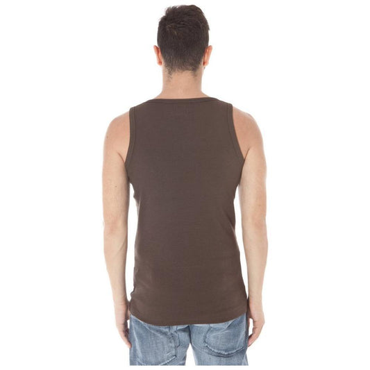 Zuelements Brown Cotton T-Shirt ZU-7097-XXL