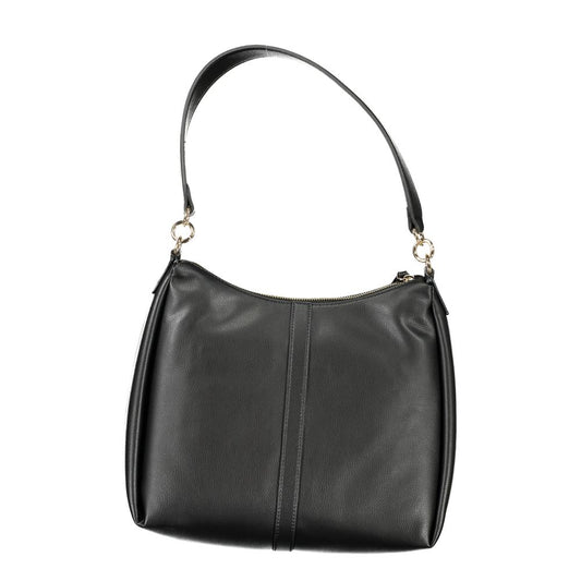 Tommy Hilfiger Black Polyester Handbag TO-26084